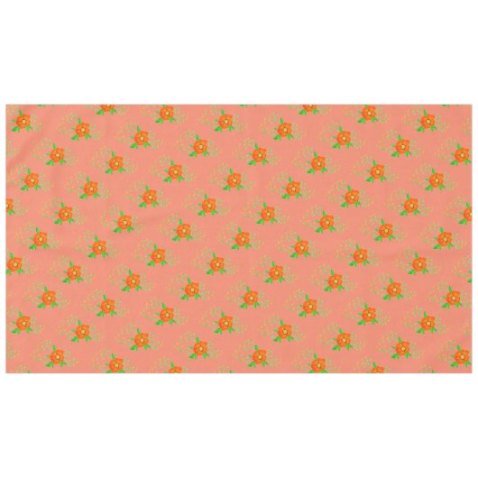 Nappe Corail Rose Et Orange (Devant (Horizontal))