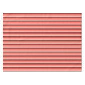 Nappe Corail rouge rose rayures (Devant (Horizontal))