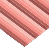Nappe Corail rouge rose rayures (Angle)