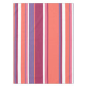 Nappe Corail vivant, rouge et violet (Devant)