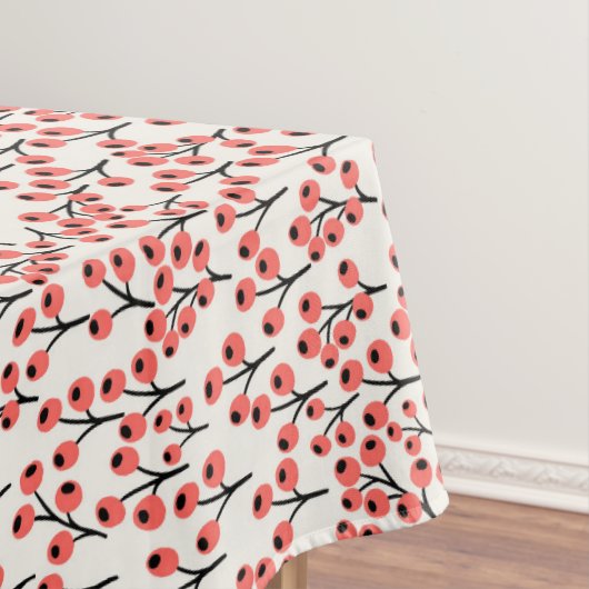 Nappe Coral Floral Botanique (In Situ)