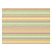 Nappe Coral Turquoise Yellow Stripes (Devant (Horizontal))