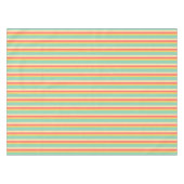 Nappe Coral Turquoise Yellow Stripes (Devant (Horizontal))
