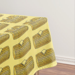 Nappe Corne d'oreille jaune sur le Cob Corncob Beurre pi
