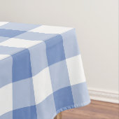 Nappe Cornflower Blue En vichy Check Plaid Motif (In Situ)