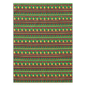 Nappe Correspondance Kwanzaa Jaune Rouge Noir Vert (Devant)