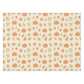 Nappe Cosy épice Citrouille Automne Motif sans couture (Devant (Horizontal))