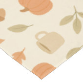 Nappe Cosy épice Citrouille Automne Motif sans couture (Angle)