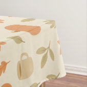 Nappe Cosy épice Citrouille Automne Motif sans couture (In Situ)