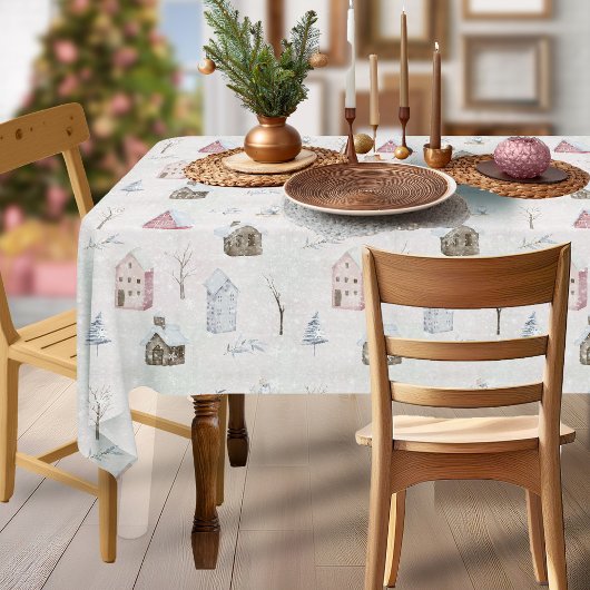 Nappe Cosy Home Christmas Pink ID985