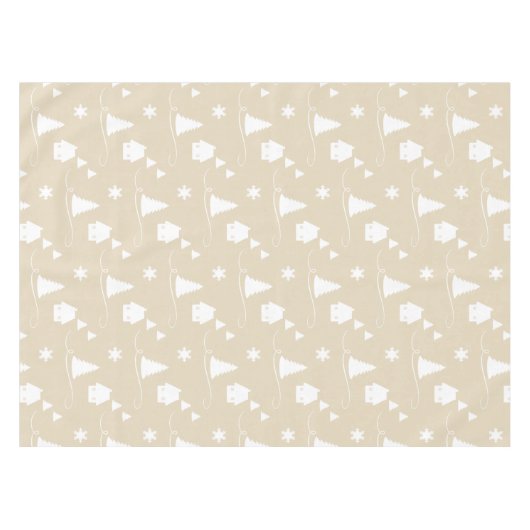 Nappe Cosy Winter Wonderland Motif Holiday Table (Devant (Horizontal))