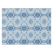 Nappe côte plage nautique vagues aquarelle bleu tourbill (Devant (Horizontal))
