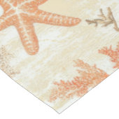 Nappe Côtière rustique - Coquillages, Poissons étoilés,  (Angle)