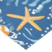 Nappe Côtière rustique - Coquillages, Starfish, Reef (26 (Angle)