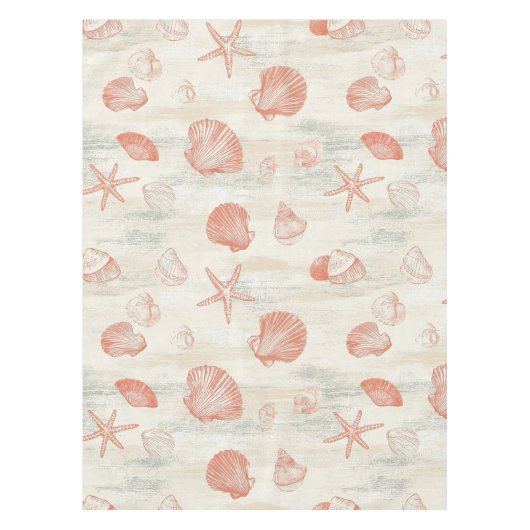 Nappe Côtière rustique - Coquillages, Starfish, Reef (29 (Devant)