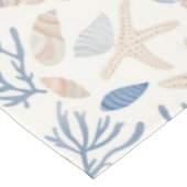 Nappe Côtière rustique - Coquillages, Starfish, Reef (34 (Angle)