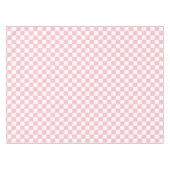 Nappe Coton à damiers rose et blanc (Devant (Horizontal))