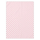 Nappe Coton à damiers rose et blanc (Devant)