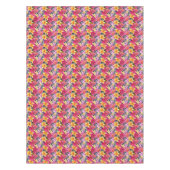 Nappe Coton floral tropical (Devant)