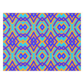 Nappe Cotton Table cloth, 52"x70" multicolor pattern  Ta (Devant (Horizontal))