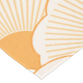 Nappe Coucher de soleil, orange tonale, texture béton (Angle)