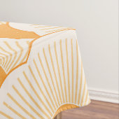 Nappe Coucher de soleil, orange tonale, texture béton (In Situ)