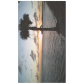 Nappe Coucher De Soleil Sur La Plage (Devant)