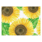 Nappe Couleur d'eau des fleurs de soleil (Devant (Horizontal))