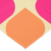 Nappe Couleur motif rétro (Angle)