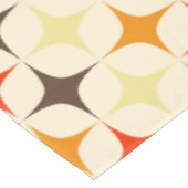 Nappe Couleur motif rétro (Angle)