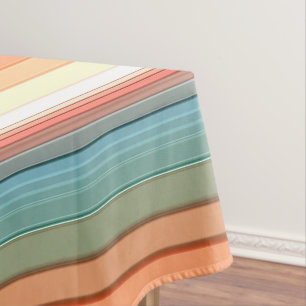 Nappe Couleur Muet des rayures sud-ouest