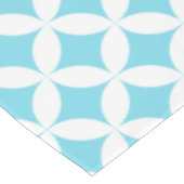 Nappe Couleur personnalisée blanche du cercle de répétit (Angle)