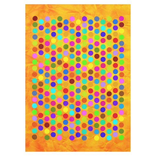 Nappe Couleur pois + votre couleur arrière - plan (Devant)