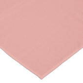 Nappe Couleur rose flamant simple pastel (Angle)