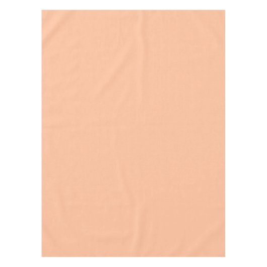 Nappe Couleur solide Fuzz Peach (Devant)