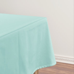 Nappe Couleur solide Turquoise clair   Classique   Éléga