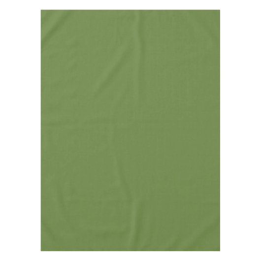 Nappe Couleur solide vert olive rétro (Devant)