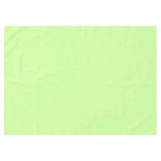 Nappe Couleur solide verte à la menthe claire (Devant (Horizontal))