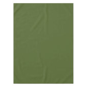 Nappe Couleur solide verte de mousse foncée (Devant)