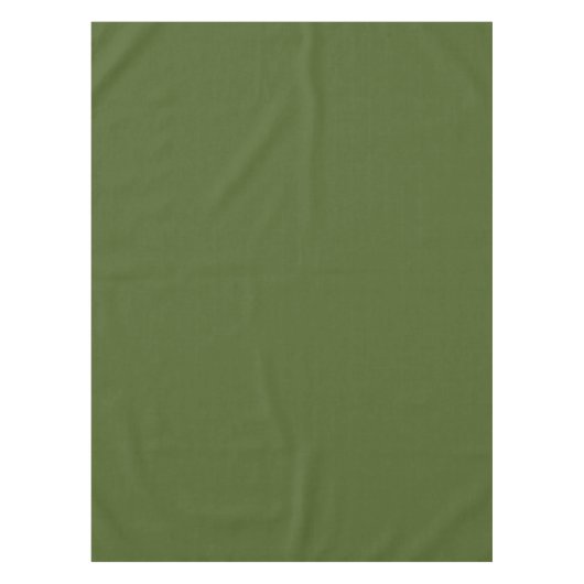 Nappe Couleur solide verte de mousse foncée (Devant)