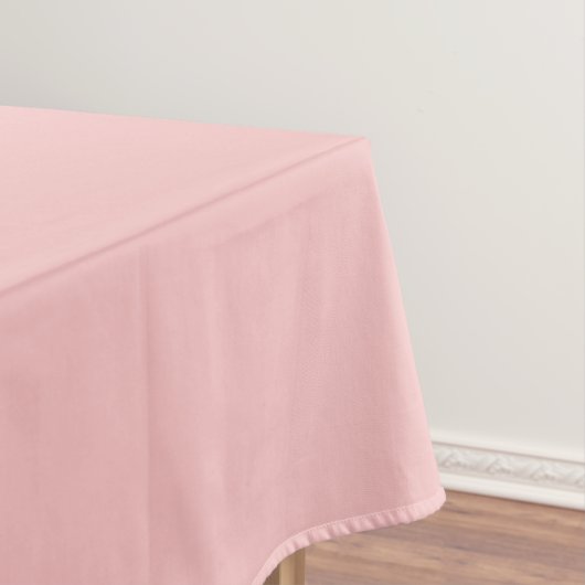 Nappe Couleur uni rose pâle moderne (In Situ)