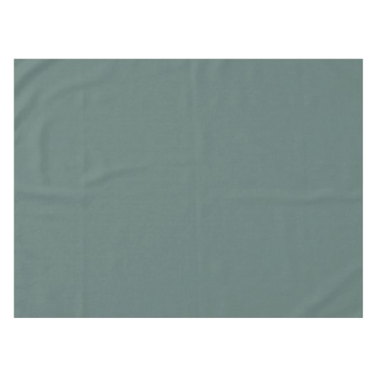 Nappe Couleur verte solide Eucalyptus | Hex# 5B7570 (Devant (Horizontal))