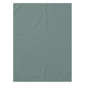 Nappe Couleur verte solide Eucalyptus | Hex# 5B7570 (Devant)