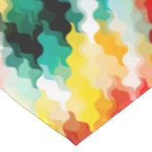 Nappe Couleur vive Fou coloré Abstrait Motif (Angle)