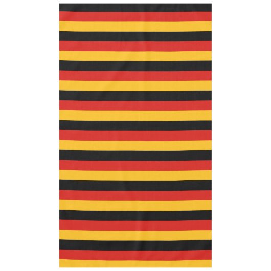 Nappe COULEURS ALLEMANDES DE DRAPEAU + vos idées (Devant)