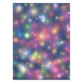 Nappe Couleurs arc-en-ciel Étoiles de Noël (Devant)