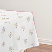 Nappe Couleurs Chaleureuses Etoiles de Fêtes Juives (In Situ)