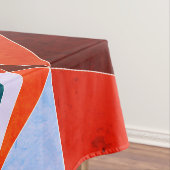 Nappe Couleurs chaudes Cool formes géométriques angulair (In Situ)