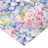 Nappe Couleurs Chic de Printemps Hydrangeas (Angle)