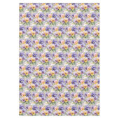 Nappe Couleurs Chic du Printemps Pensées Pensées (Devant)